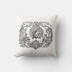 Almofada Angela Pillow Preto e Branco