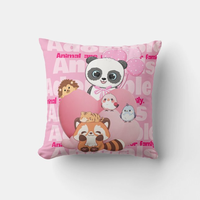 Almofada Animais Adoráveis (Frente)