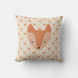 Almofada Animais da Floresta Boho Design Fox