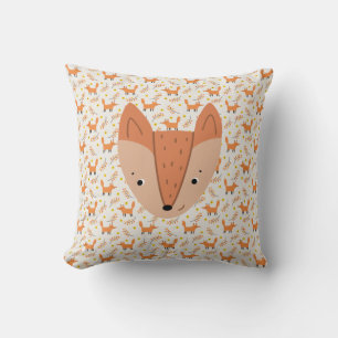 Almofada Animais da Floresta Boho Design Fox