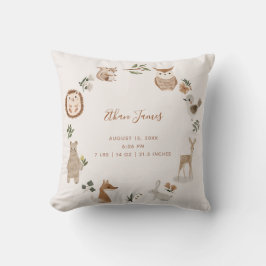 Almofada Animais de Floresta Bebê - Pássaros