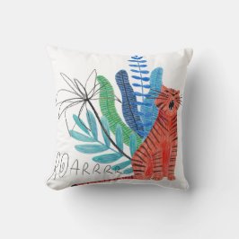 Almofada Animais Engraçados Crianças Travesseiros decorativ