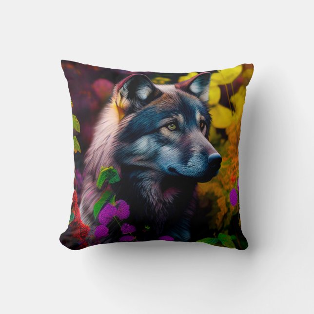 Almofada Animais incríveis travesseiro decorativo bonito (Frente)