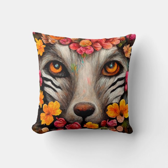 Almofada Animais incríveis travesseiro decorativo bonito (Frente)