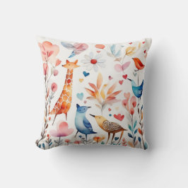 Almofada Animais lindos no jardim
