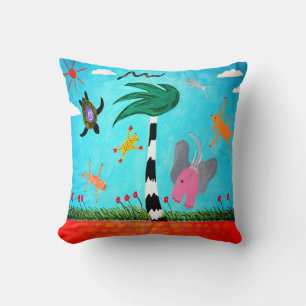 Almofada Animais No Travesseiro decorativo Eólico