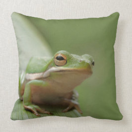 Almofada Animais selvagens decorativos verdes bonitos do