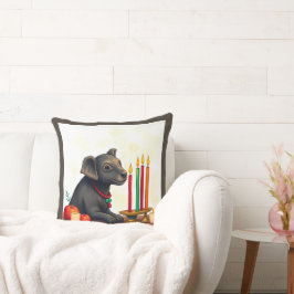 Almofada Animais selvagens festivos Kwanzaa vibrantes em di