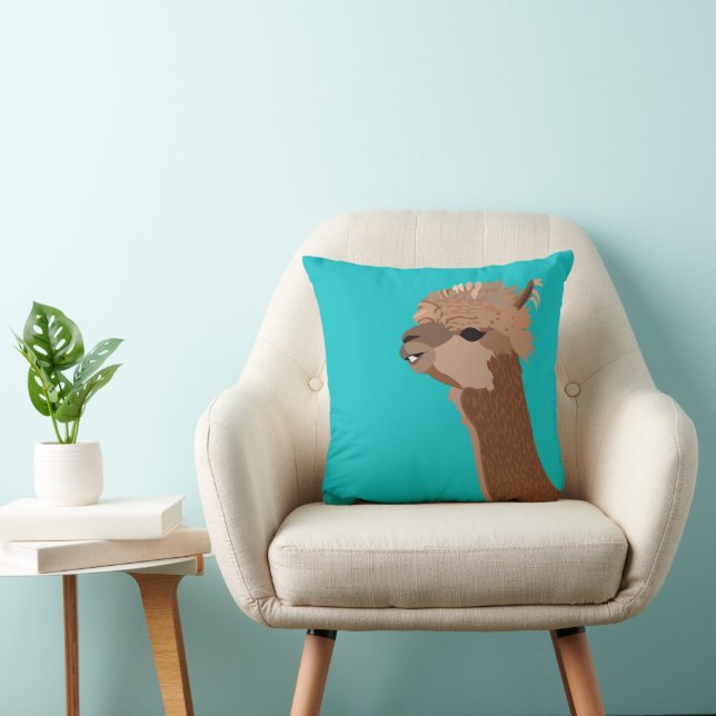 Almofada Animal de Alpaca Fofo   (Cadeira)