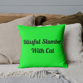 Almofada Animal Pet Gato Citação Divertida Fofa Personaliza