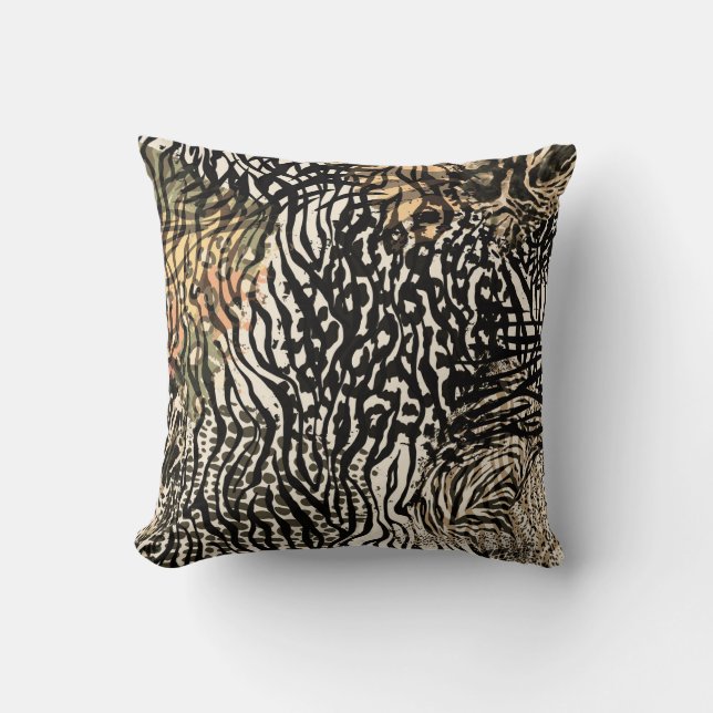 Almofada Animal print modern Luxury pillow (Frente)
