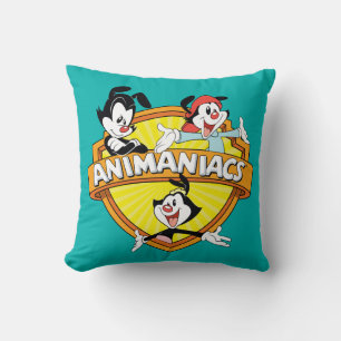Almofada Animaniacs Warner Brothers & Sister WB Shield