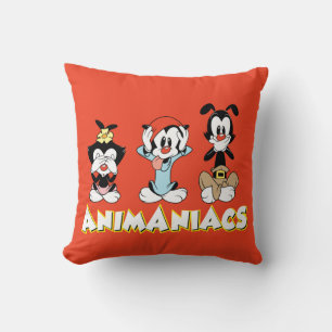 Almofada Animaniacs Warner Siblings "No Evil" Graphic
