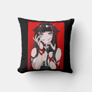 Almofada Anime Girl Kawaii Waifu Aestética japonesa Manga O