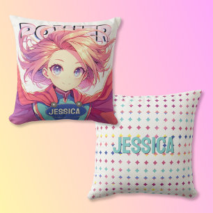 Almofada Anime Girl Power