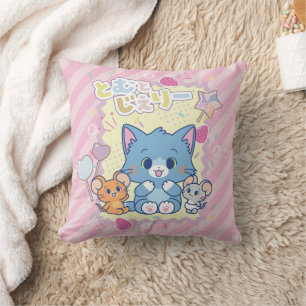 Almofada Anime o Tom e o Jerry Strawberry