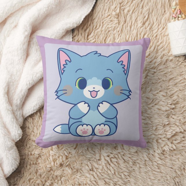 Almofada Anime Tom e Jerry - Tom (Cobertor)