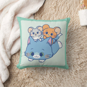 Almofada Anime Tom, Jerry e Tuffy
