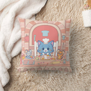 Almofada Anime Tom, Jerry e Tuffy Bakery