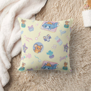 Almofada Anime Tom, Jerry e Tuffy Playtime Standard