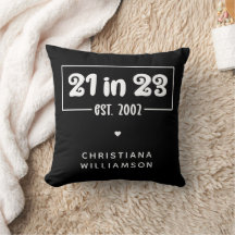 Aniversário de 21 anos personalizado presente 21 e