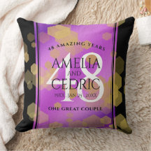 Aniversário de Casamento de Ametist 48º Elegante