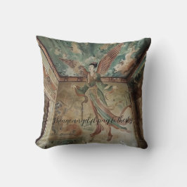 Almofada Anjo chinês voando para o céu