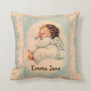 Almofada Anjo-da-guarda personalizado do bebê do sono