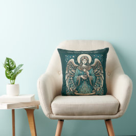 Almofada Anjo Dourado da Paz
