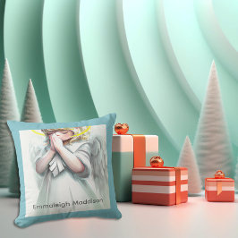 Almofada Anjo Menininha de Oração