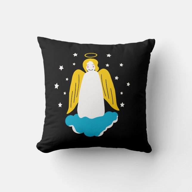 Almofada Anjo numa nuvem (Frente)