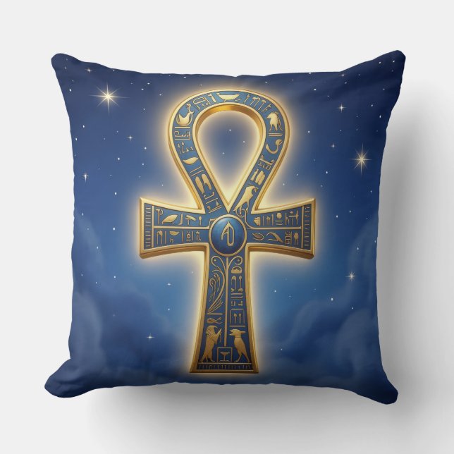 Almofada Ankh Symbol Meaning – Key of Life´11 (Frente)