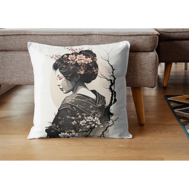 Almofada Anmutige japanische Geisha -  (Criador carregado)