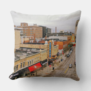 Almofada Ann Arbor, Travesseiro decorativo de Michigan