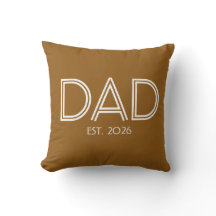 Ano EST Personalizado do Papai Brown Moderno