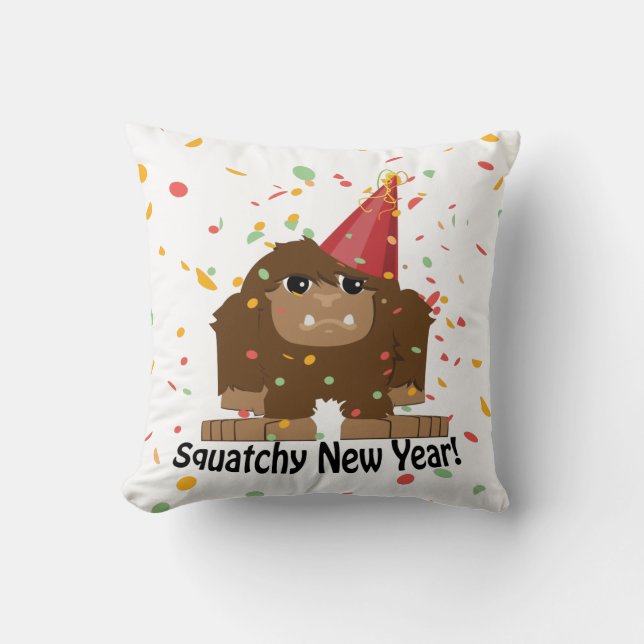 Almofada Ano Novo Esmagador (Frente)