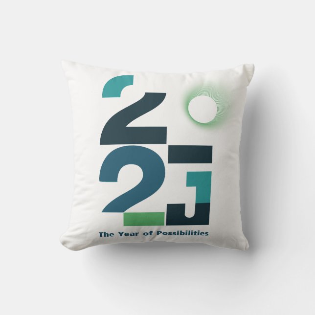 Almofada Anos de possibilidades (Frente)