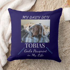 Almofada Answered Prayer Pawprint