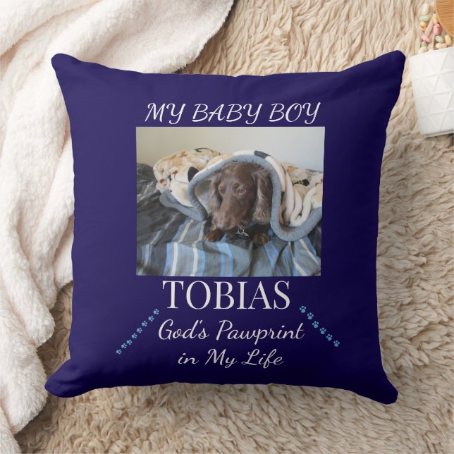 Almofada Answered Prayer Pawprint (Cobertor)