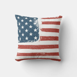 Almofada Antecedentes da bandeira americana. Versão raster.