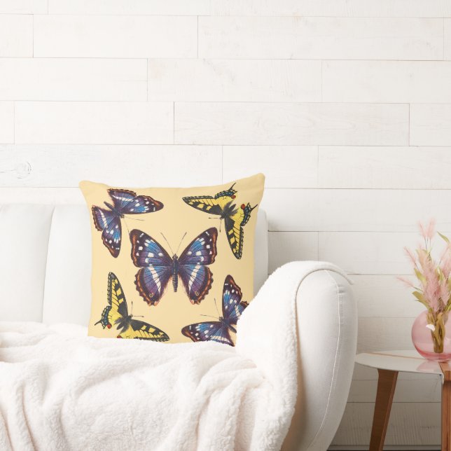 Almofada Antique Butterfly  (Sofá)