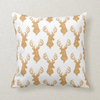Almofada Antlers grandes do veado do brilho do falso