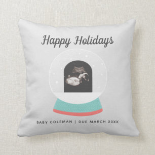 Almofada Anunciação de Gravidez Sonograma de Bebê