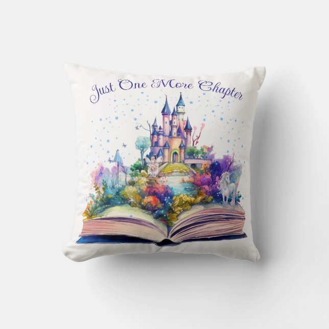 Almofada Apenas Mais Um Livro De Capítulos (Frente)