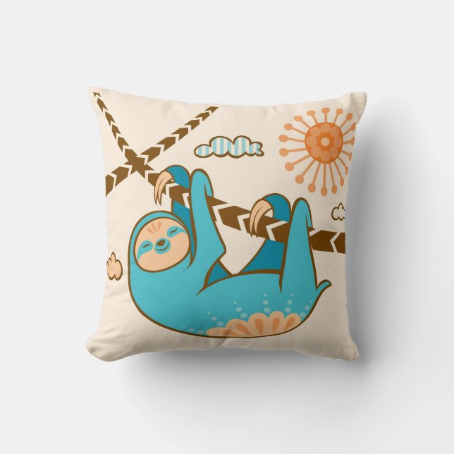 Almofada Apenas o cair em lá descansa (Frente)