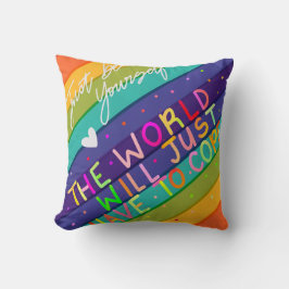 Almofada Apenas seja você mesmo