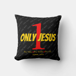Almofada APENAS UM JESUS Christian