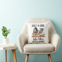 Apenas Uma Menina Que Gosta De Gatos E Livros