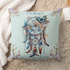 Almofada Apoio de Capa de Boho Sonho Personalizado Nome