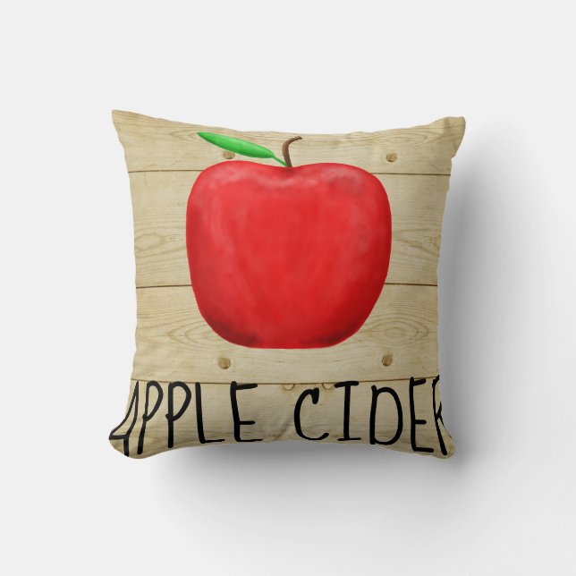 Almofada Apple Cider Red Apple (Frente)